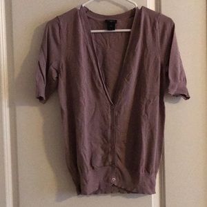 Ann Taylor short sleeved cardigan